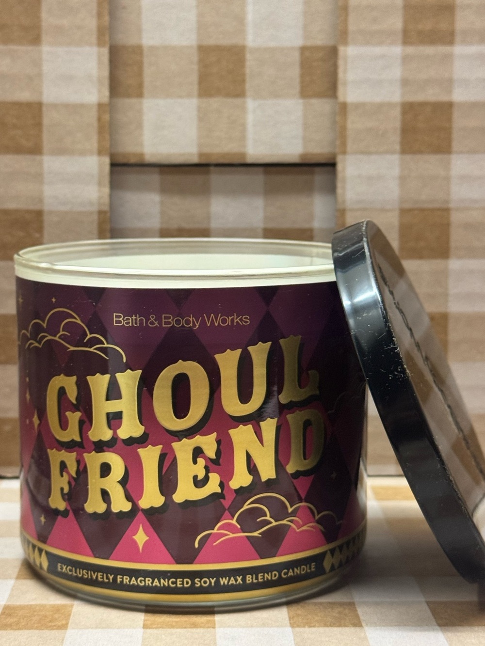 NEW B&BW Ghoul Friend 3 wick candle